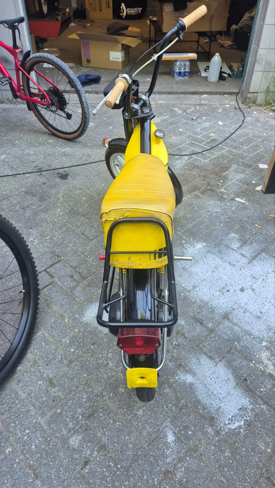 Honda camino aklasse, Ophalen