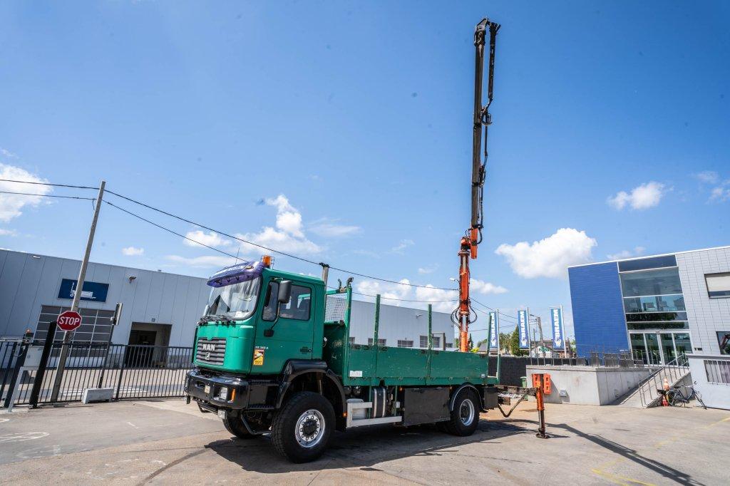 MAN FE 310A-4X4+ATLAS 105.1 A3 (bj 2002), MAN, Bedrijf, Vierwielaandrijving, 310 pk
