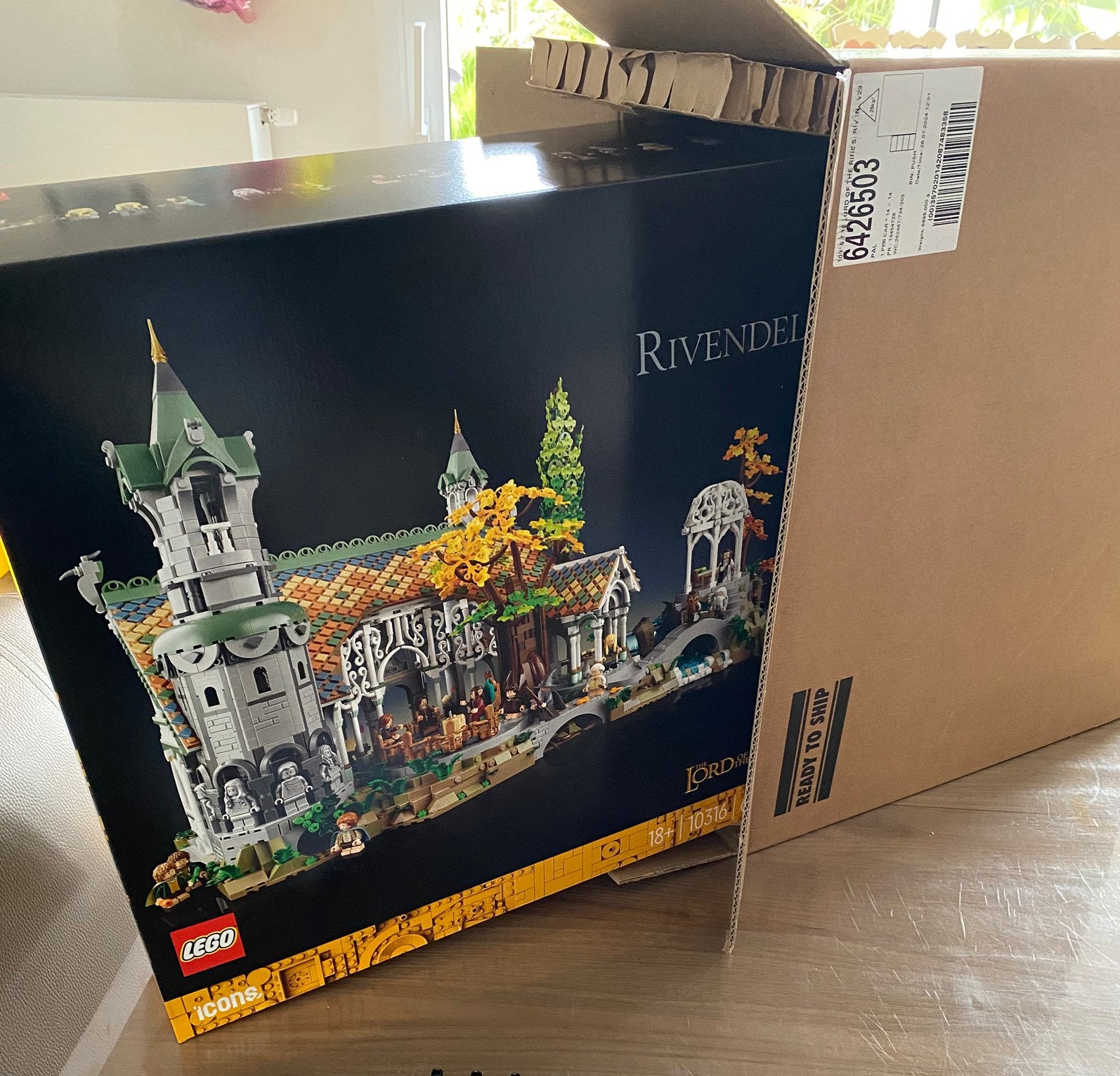 Lego 10316 lord of the rings Rivendell, Enlèvement ou Envoi, Neuf, Lego