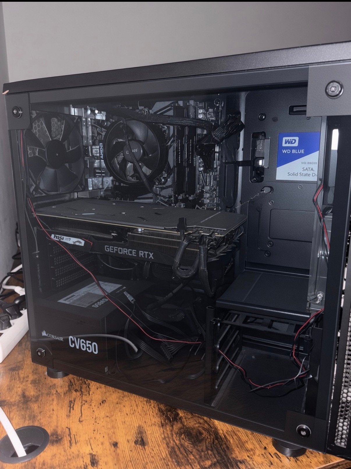 PC Gamer RTX 2070 16GB DDR4 SSD 500go Ryzen 5 3600, Computers en Software, Ophalen, Zo goed als nieuw, SSD