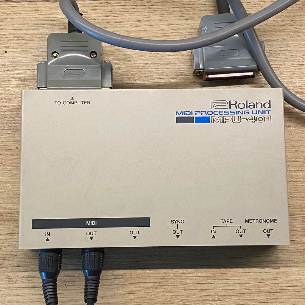 Roland MPU-401, Midi Processing Unit, Enlèvement ou Envoi