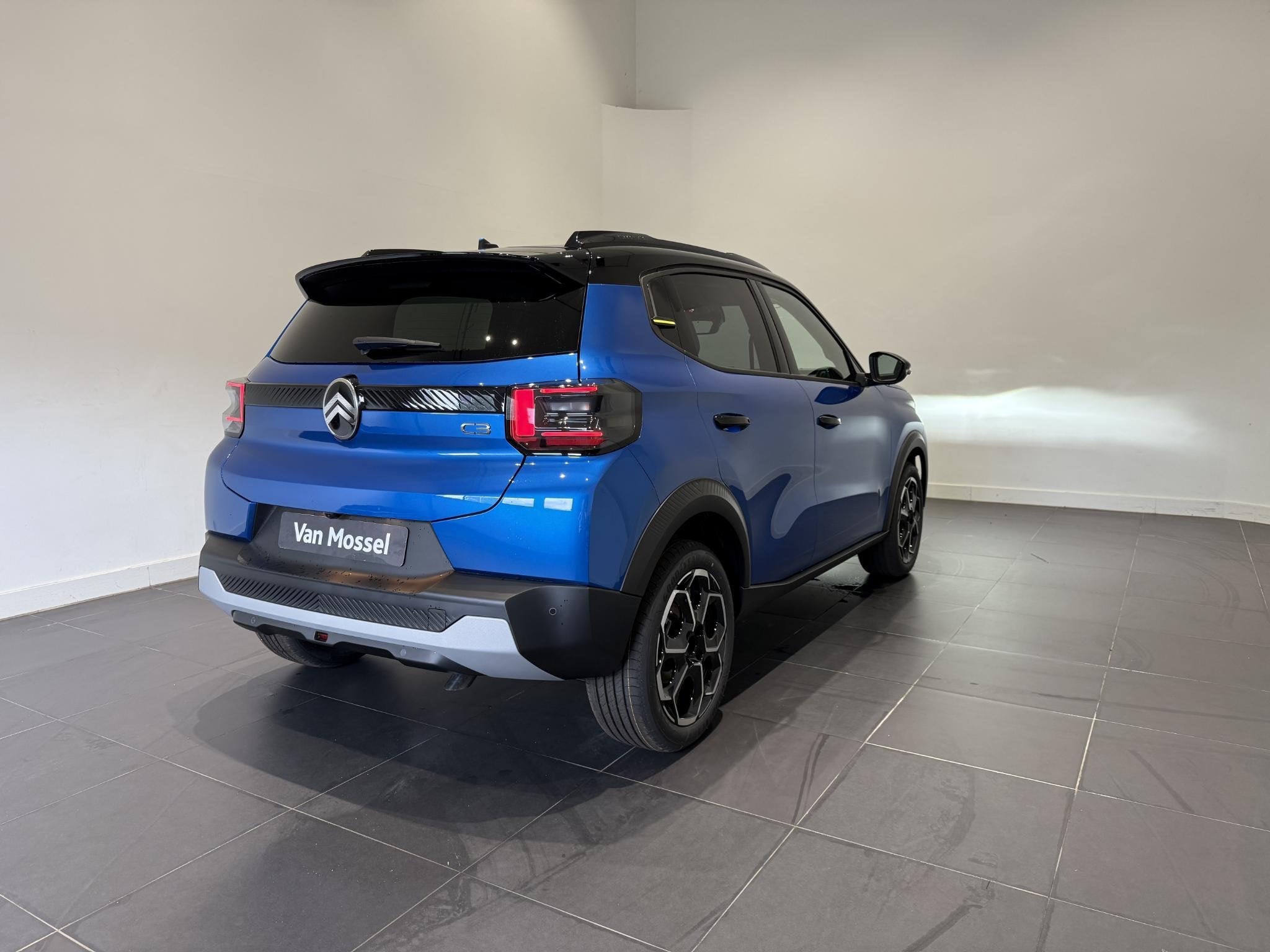 Citroën C3 Hybride 110 ch Automatic MAX, Auto's, Stof, Blauw, Bedrijf, 5 zetels