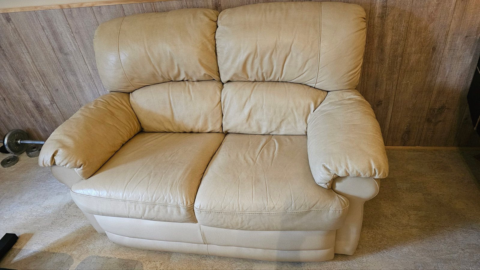 fauteuil 2 places cuir, Ophalen, Leer