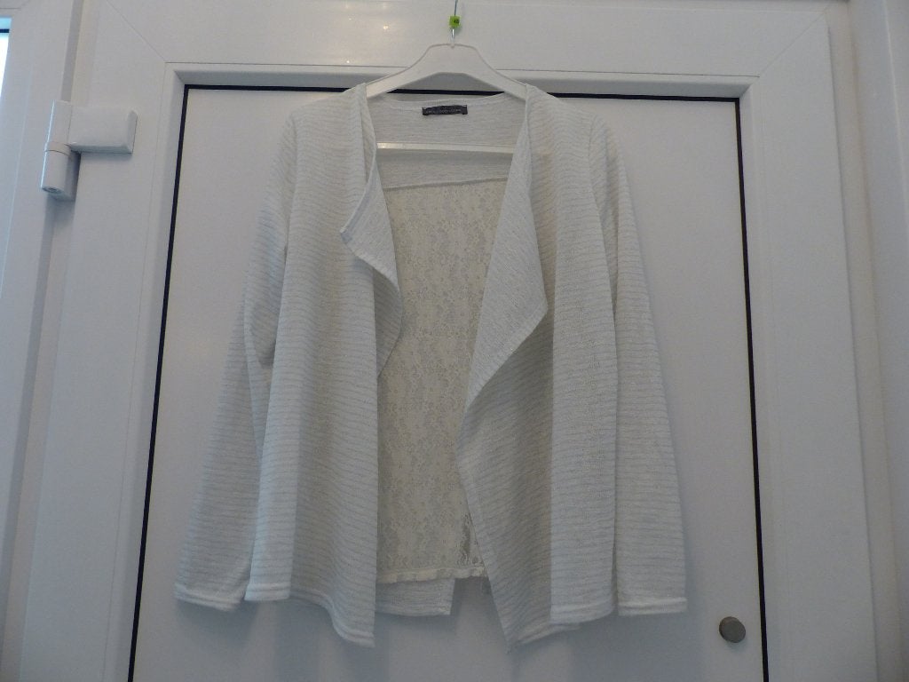 Veste de fête blanche Cassis - taille L/XL, Taille 42/44 (L), Cassis Collection, Enlèvement ou Envoi, Comme neuf