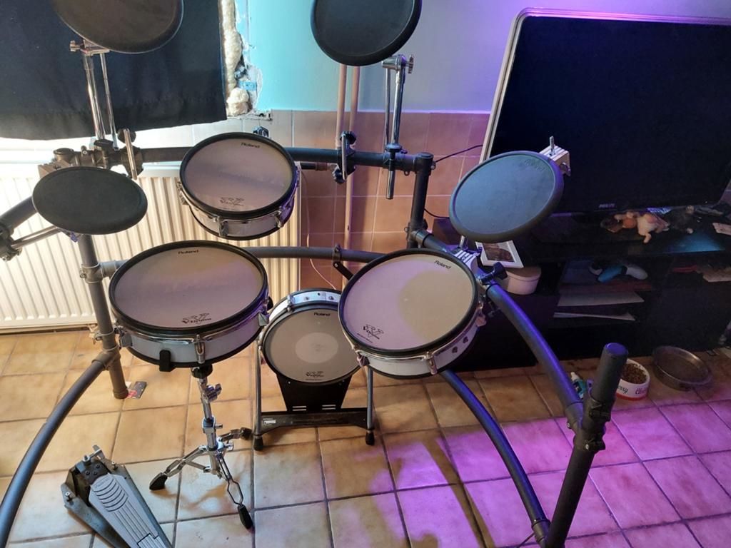 Roland vdrum rack + toms en pads, Muziek en Instrumenten, Ophalen, Roland