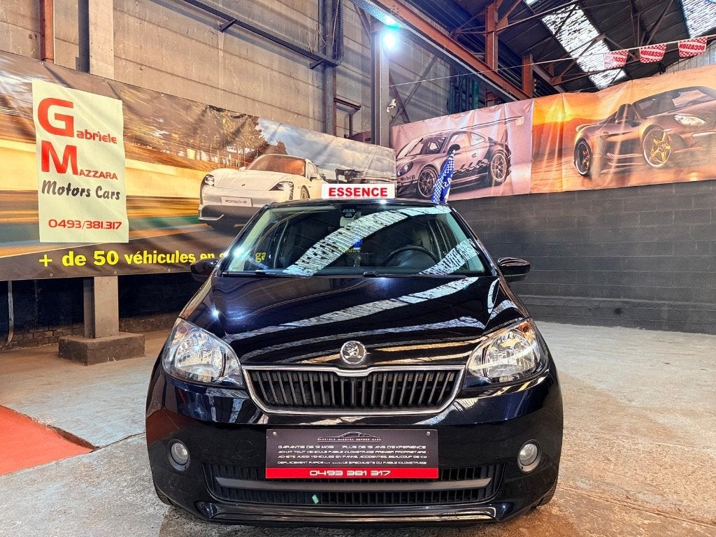 Skoda Citigo 1.0i Airco Toit panoramique GPS, Euro 5, Achat, Isofix, Entreprise