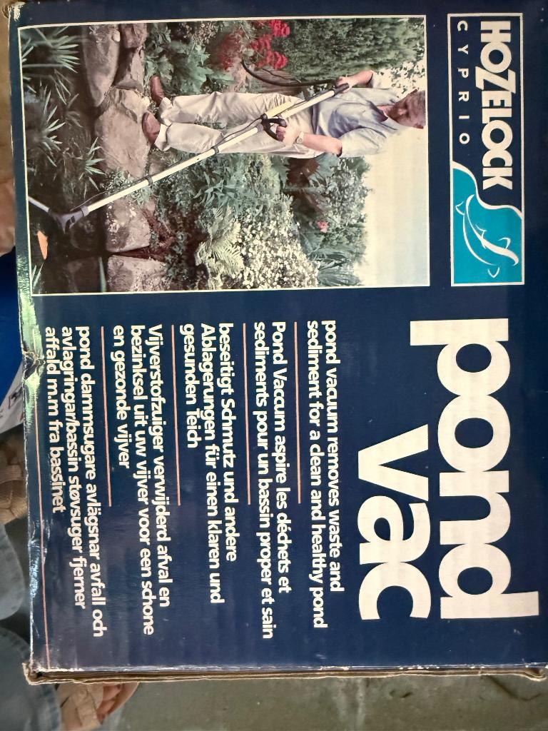 Hozelock pond vac vijverstofzuiger, Tuin en Terras, Vijver-toebehoren, Ophalen, Zo goed als nieuw, Vijverstofzuiger