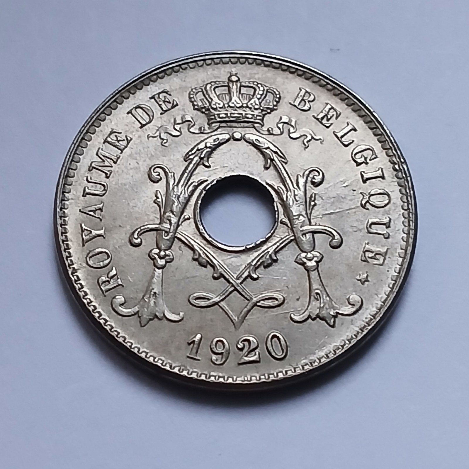 10 centimes 1920, Postzegels en Munten, Ophalen of Verzenden
