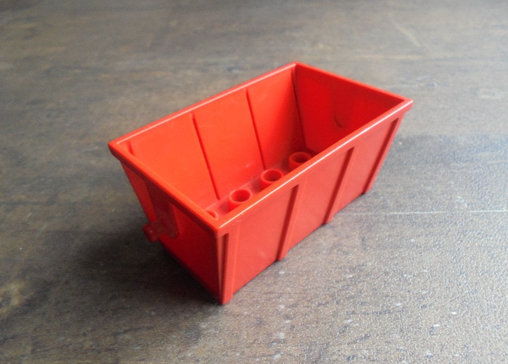 Lego Duplo Train Tipper with Straight Sides (zie foto's), Enlèvement ou Envoi, Utilisé, Briques en vrac, Duplo