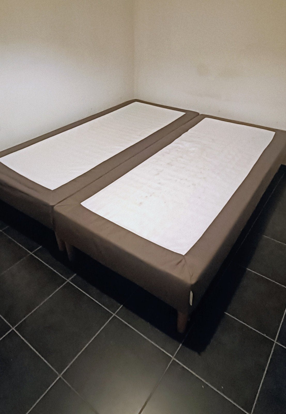 2x Ikea springbox, Huis en Inrichting, Ophalen, Gebruikt, 90 cm, Eenpersoons
