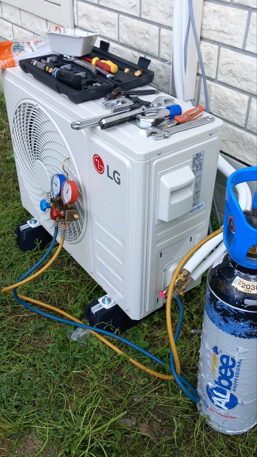 Airco's aansluiten, opstarten, bijvullen, Elektronische apparatuur, Ophalen