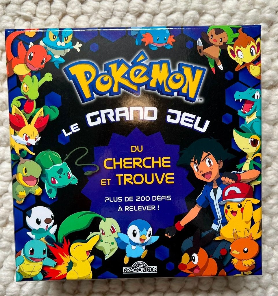 Pokémon – Le Grand Jeu du Cherche et Trouve (Dragon d'Or), Hobby & Loisirs créatifs, Enlèvement, Neuf, Autre
