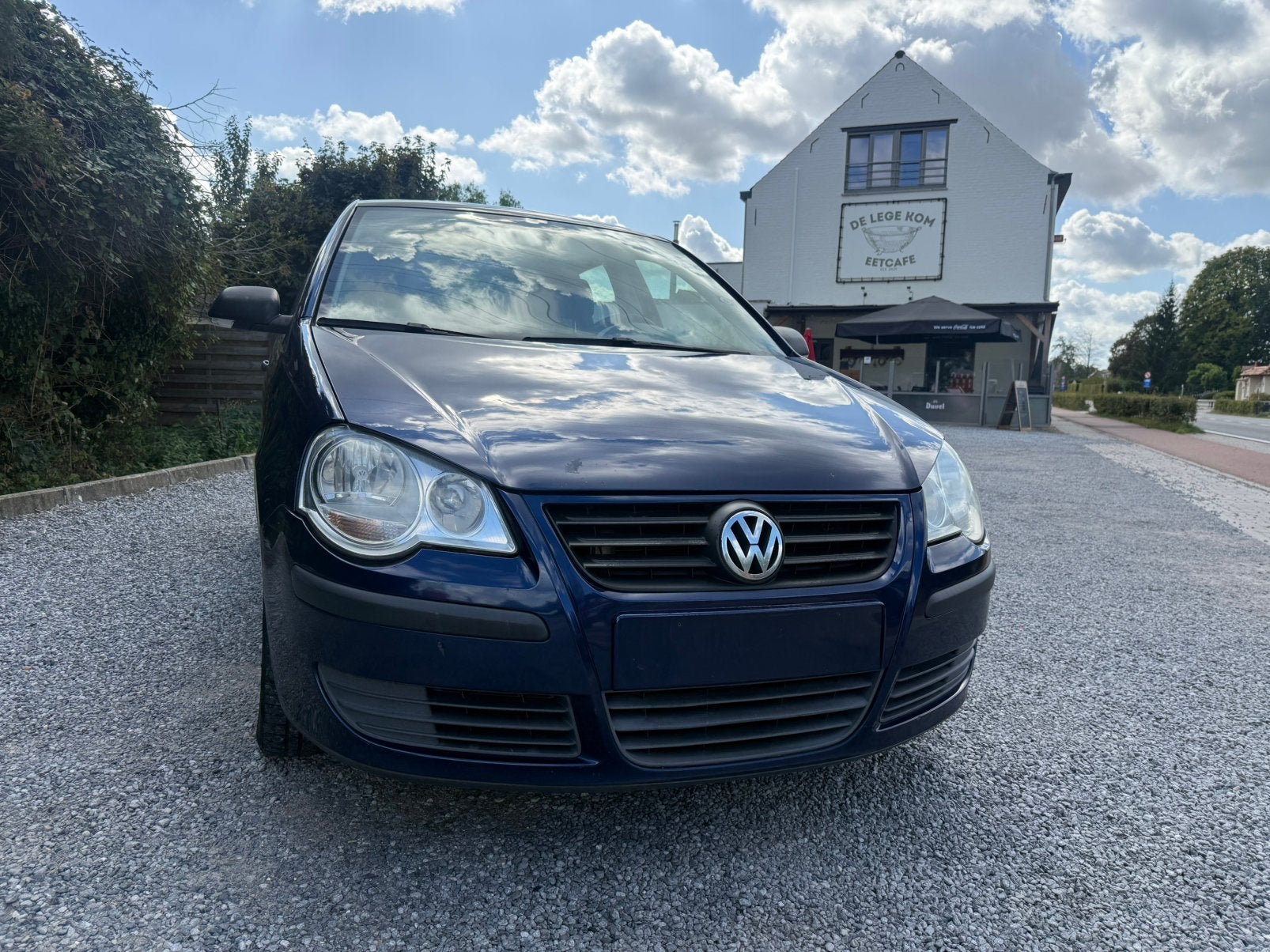 Volkswagen Polo 1.4 TDi Comfortline, Auto's, Voorwielaandrijving, Stof, Zwart, Blauw