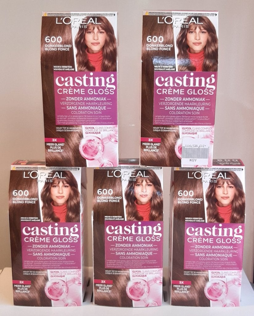 haarkleuring L'Oréal Paris 600 (nieuw)+ gratis spray en cape, Handtassen en Accessoires, Uiterlijk | Haarverzorging, Ophalen, Nieuw