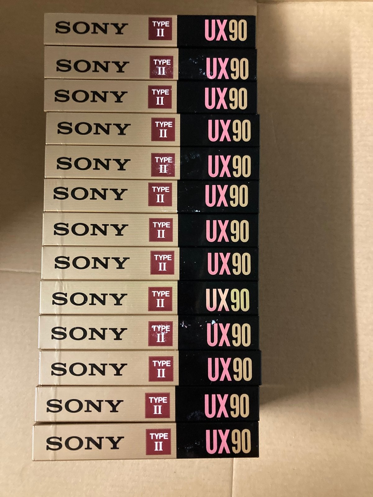 Sony UX Chrome cassette bandjes 13x, Ophalen of Verzenden, Nieuw in verpakking, Onbespeeld