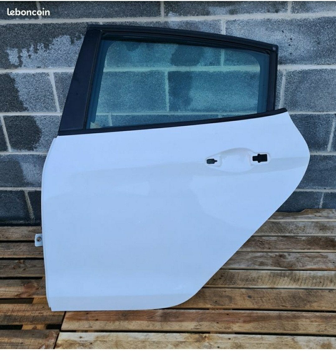 porte ARG de Peugeot 208 blanche, Autos : Pièces & Accessoires, Enlèvement ou Envoi, Arrière, Peugeot, Porte