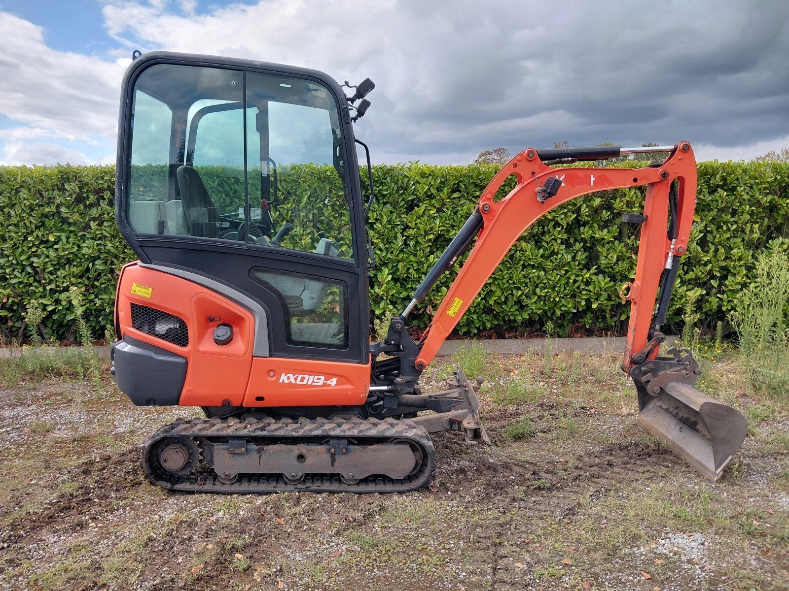 Minigraver Kubota KX019-4 / Minikraan / Graafmachine, Enlèvement