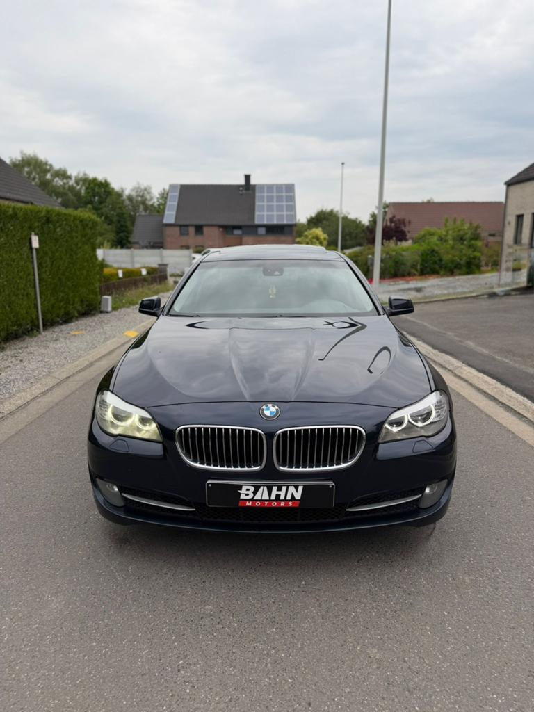 BMW 5-serie, Auto's, Automaat, Euro 5, Zwart, Bedrijf