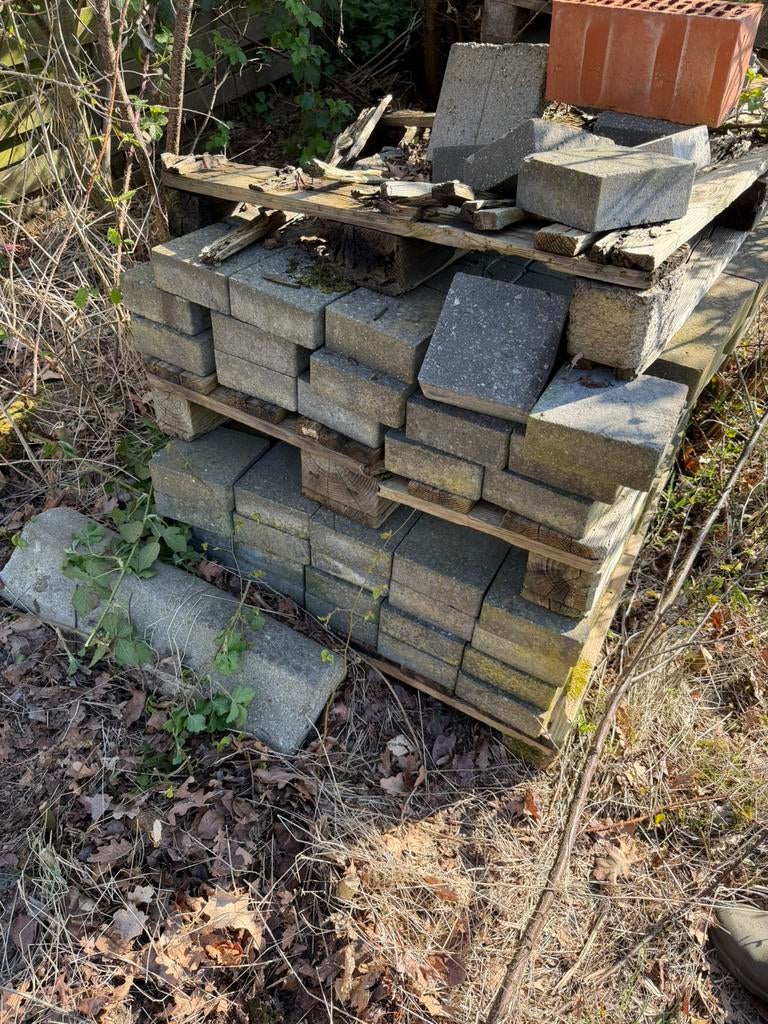 Betonklinkers 30 m², Ophalen, Nieuw