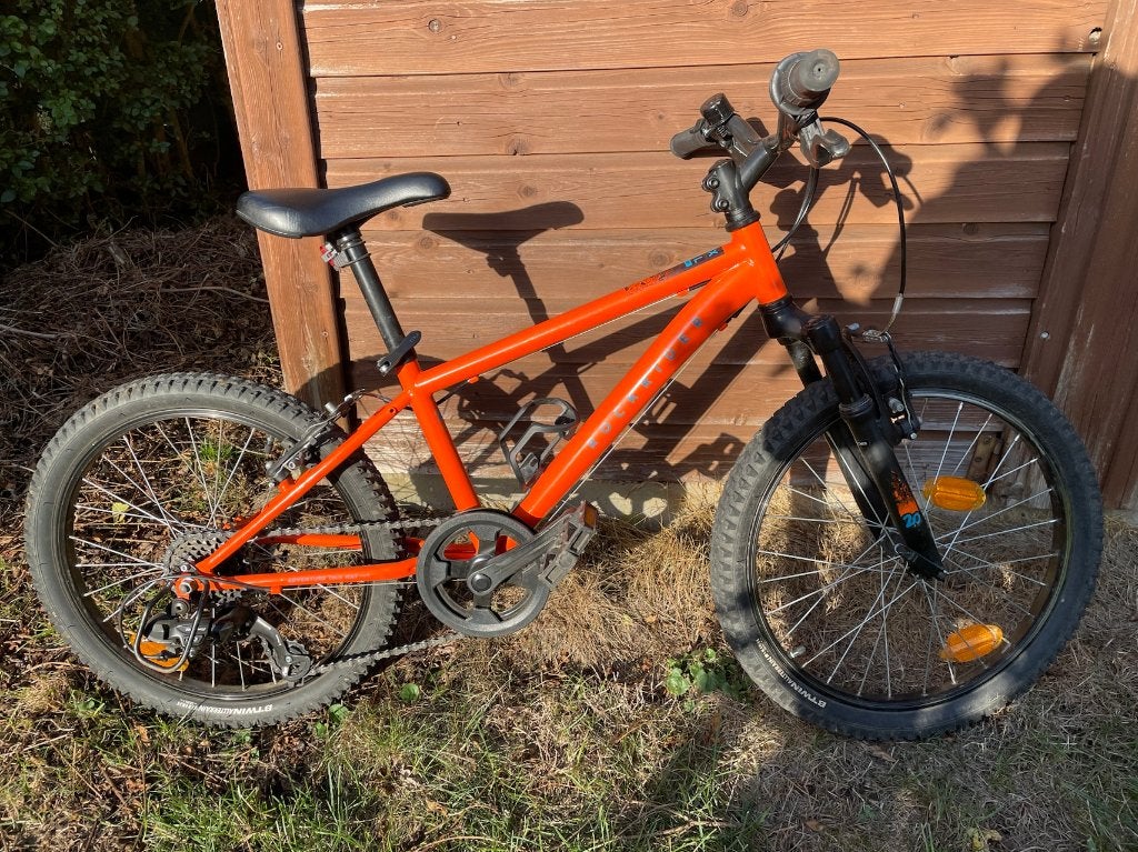 Vtt enfant 20" expl 500 orange 6-9 ans, Vélos & Vélomoteurs, Autres marques, Frein sur jante, Enlèvement, Utilisé