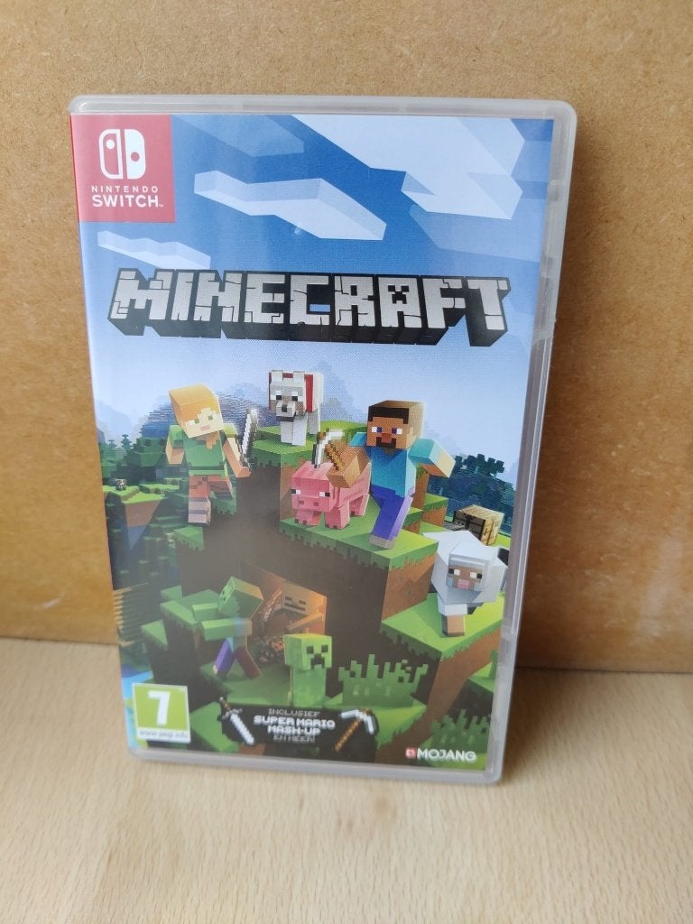 Minecraft - Nintendo Switch, Games en Spelcomputers, Games | Nintendo Switch, Ophalen of Verzenden, Zo goed als nieuw, Vanaf 7 jaar