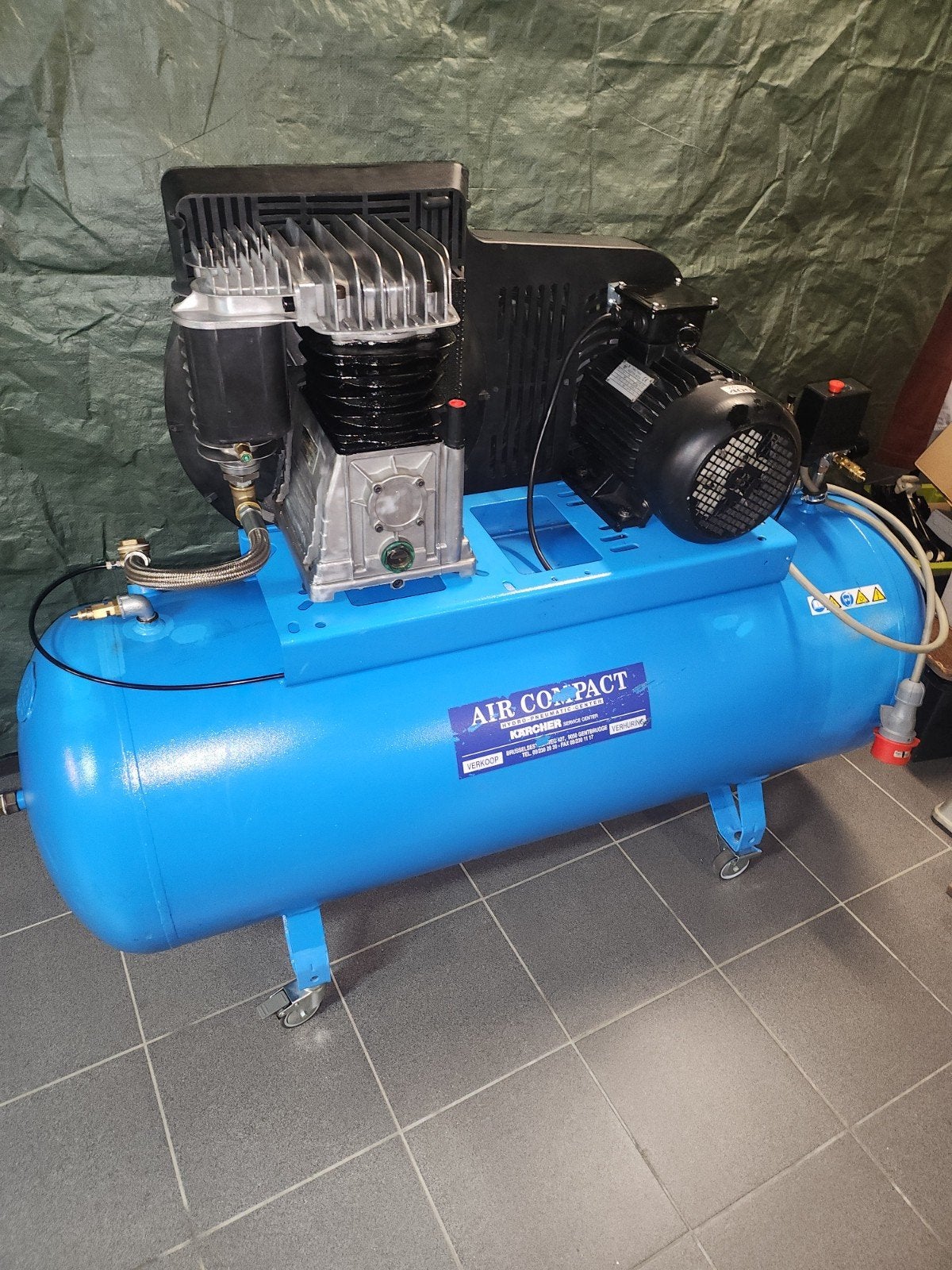 COMPRESSEUR ABAC 270 Litres, Bricolage & Construction, Enlèvement