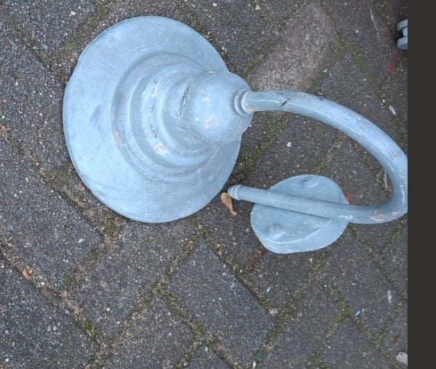 STAL/STRAAT LANTAREN, Huis en Inrichting, Gebruikt, Gerichte verlichting, Grijs, Buitenlamp