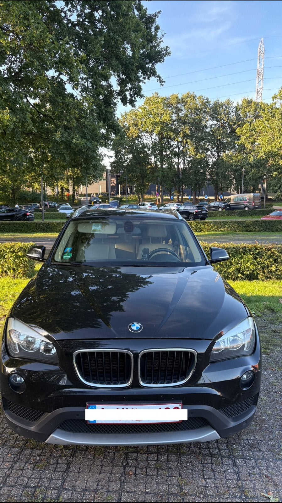 BMW x1 xDrive 18d, Auto's, Euro 5, 1995 cc, Zwart, 146 g/km