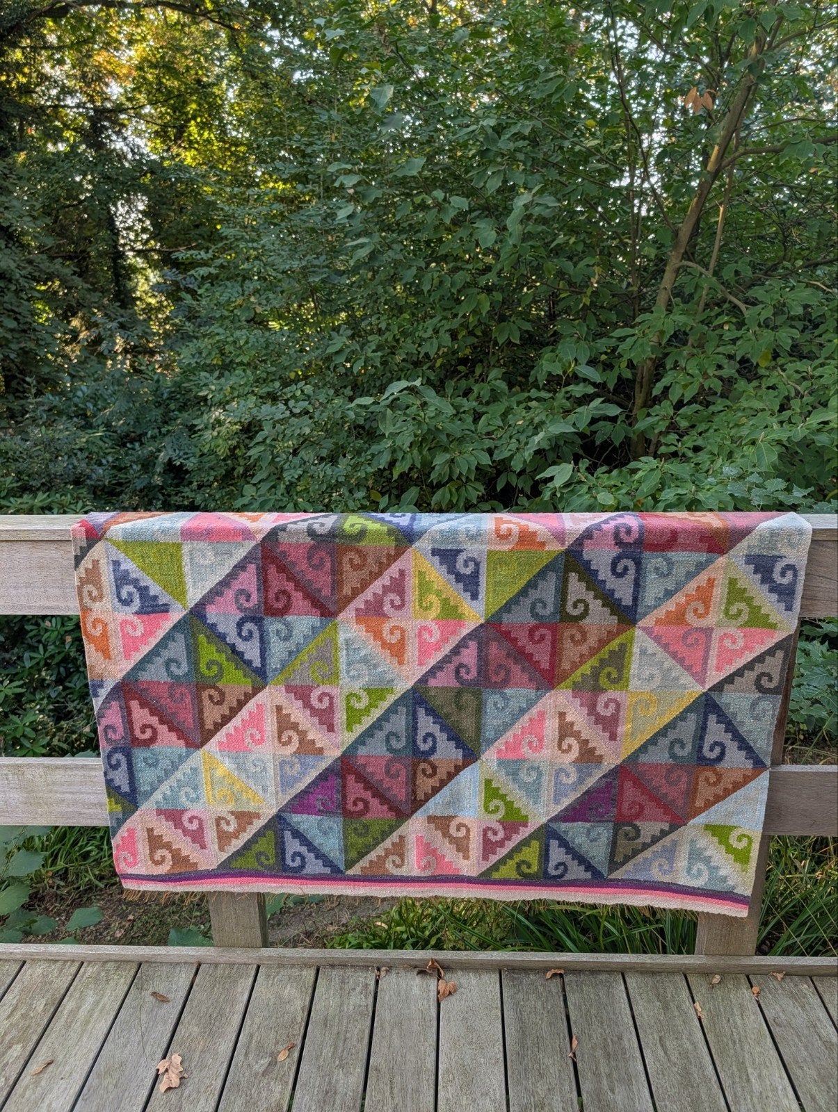 Tapis coloré, Enlèvement ou Envoi