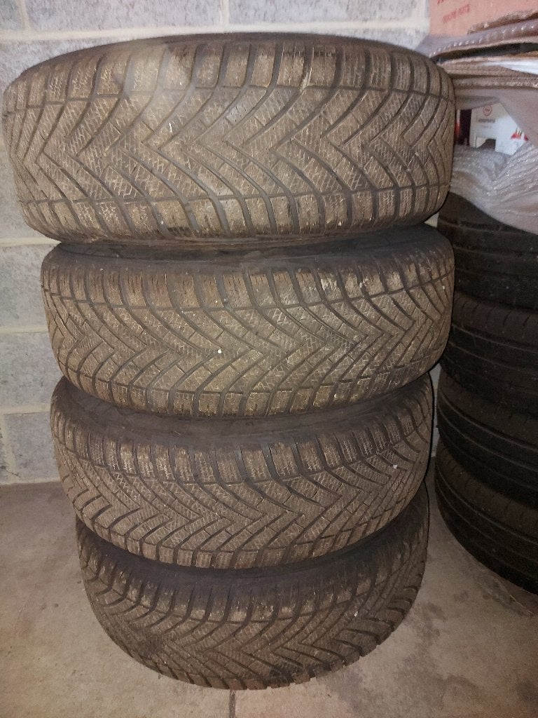 Pneus Hiver  sur jantes, Ophalen, Gebruikt, 16 inch, Band(en)