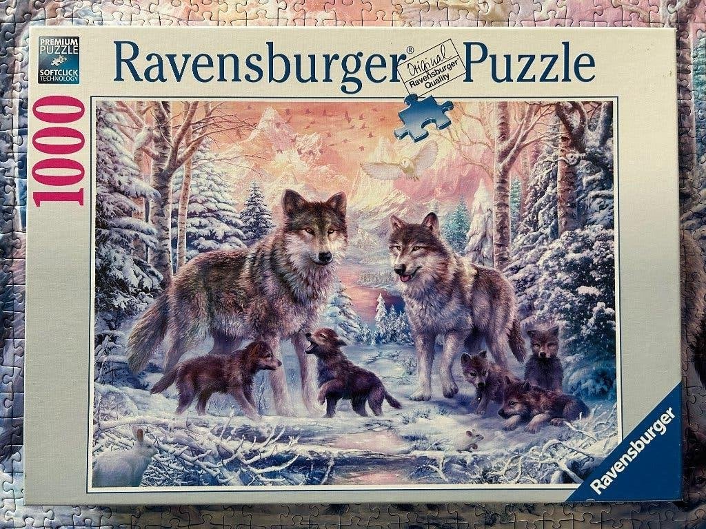 Puzzel Ravensburger 1000 pc, Hobby en Vrije tijd, Ophalen of Verzenden, 500 t/m 1500 stukjes, Gebruikt, Legpuzzel