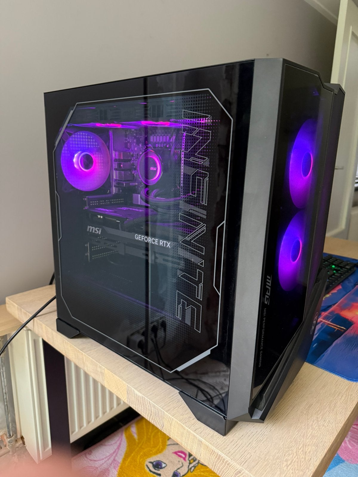 pc ultra core 265k-32gb-rtx 5070ti-32”oled, Enlèvement, Comme neuf, SSD