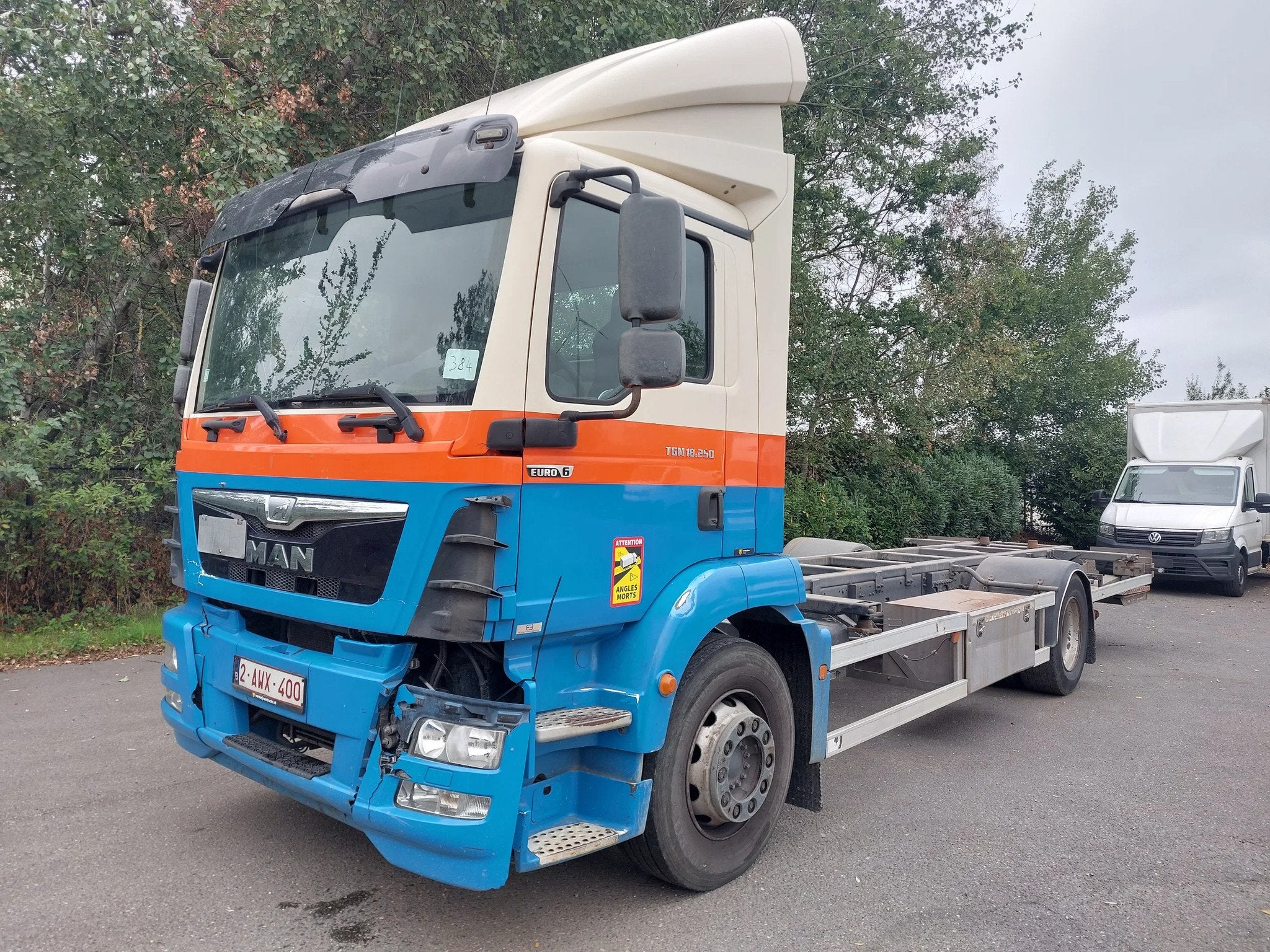 MAN TGM 18.250 4x2 LL -16.600kg- motor+gearbox good. Drives, Automaat, Achterwielaandrijving, Euro 6, MAN