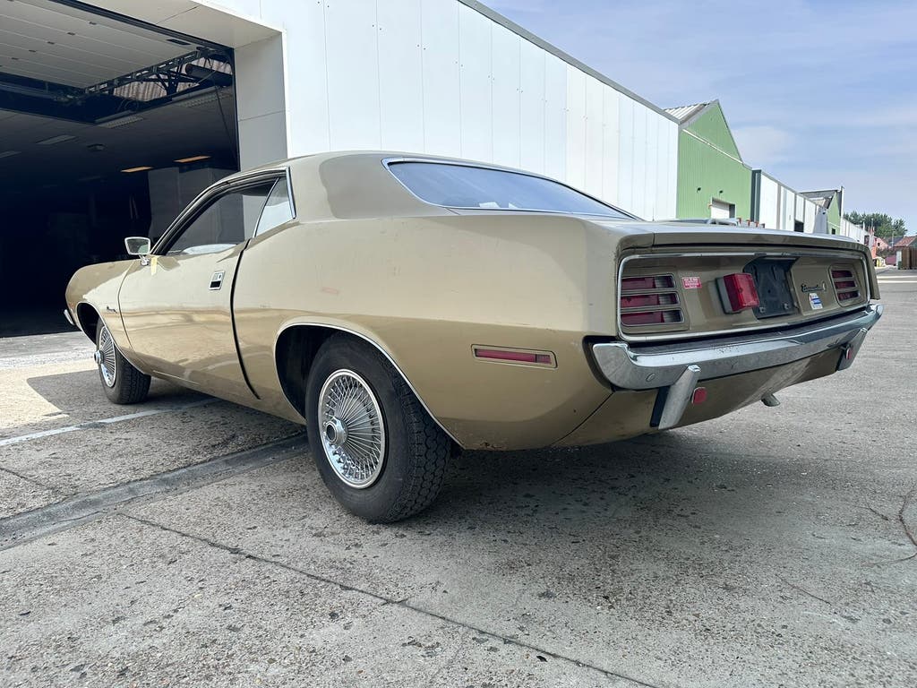Plymouth Barracuda 1970 - slant 6 - origineel Belgische auto, foto 4