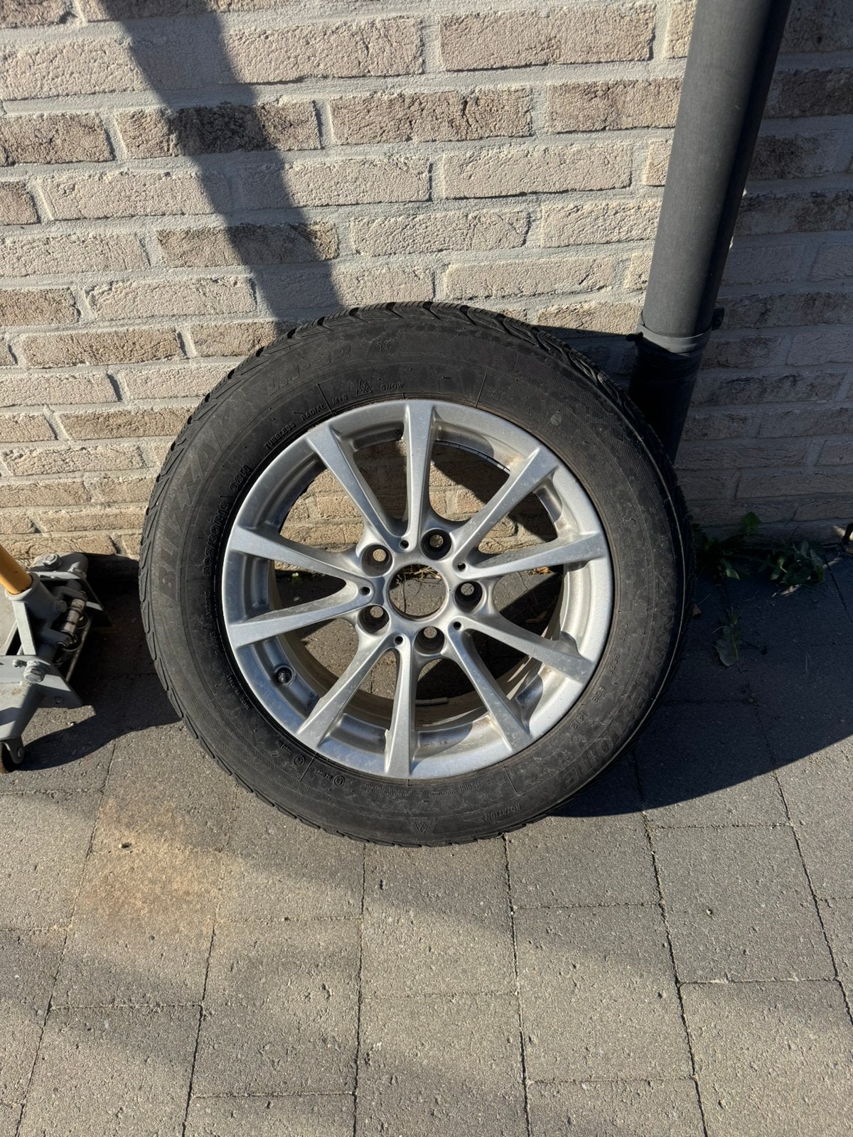 BMW velg 1stuk met rdc ventiel., Auto-onderdelen, Ophalen, Gebruikt, 16 inch, Banden en Velgen