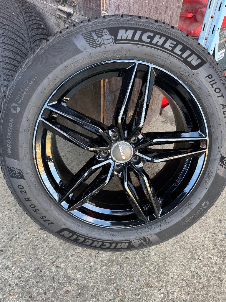velgen met winterbanden R20 275/50 (mercedes GLE), Auto-onderdelen, Ophalen, Gebruikt, Velg(en), 275 mm
