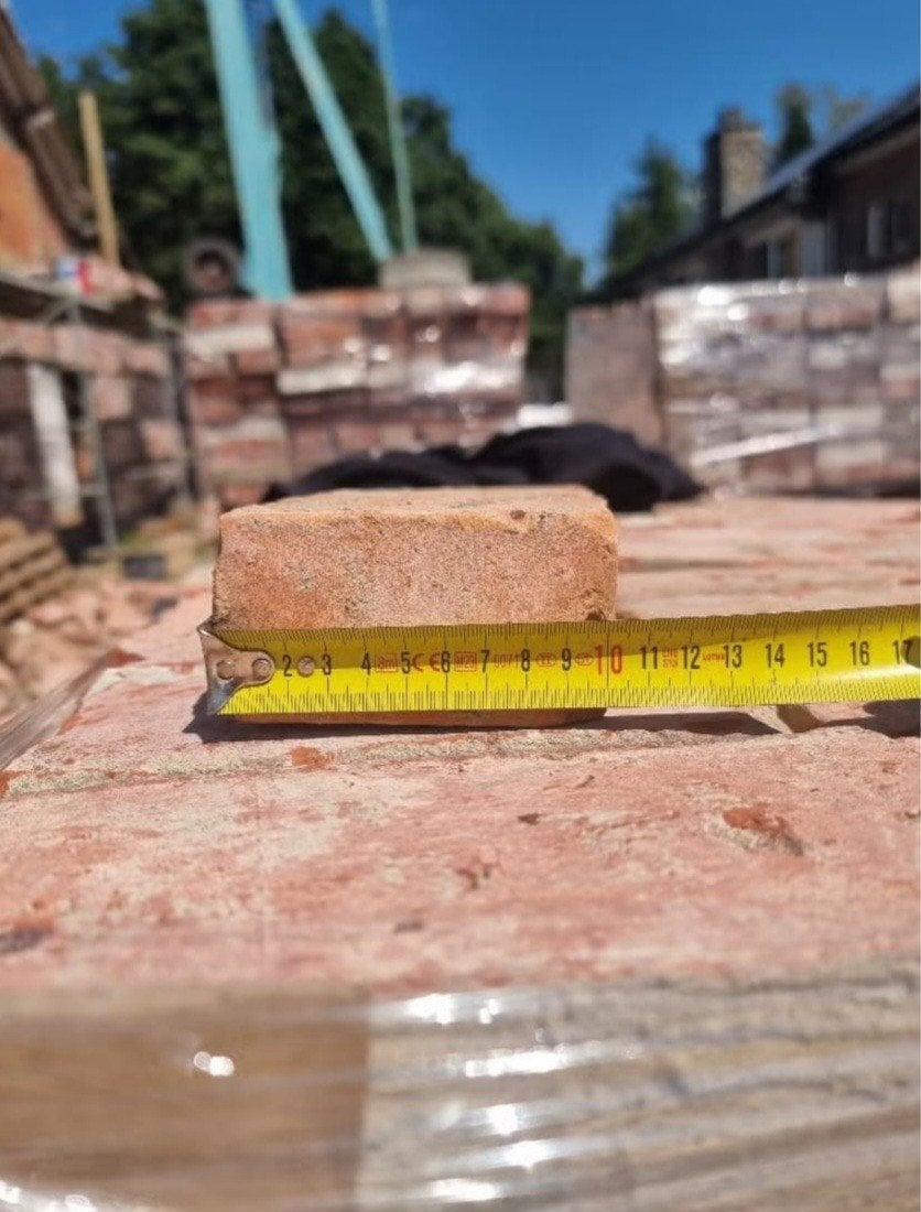 Authentieke oude Beerse recuperatiestenen, Doe-het-zelf en Bouw, Ophalen, Bakstenen