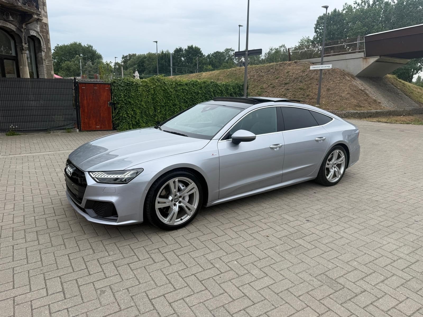 AUDI A7 3.0TDI 4  4 AUTOMAAT 12/2018 224000KM EURO6B 300PK, Auto's, Audi, Leder, Particulier, Zilver of Grijs, Te koop