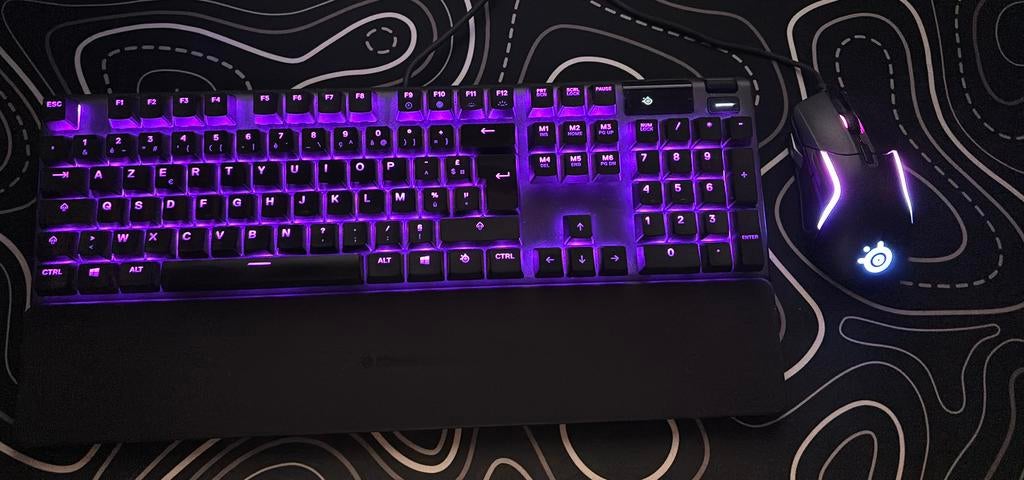 Toetsenbord en muis (Apex 5, Rival 5) Steelseries, Computers en Software, Toetsenbord en muis-set, Azerty, Ophalen of Verzenden