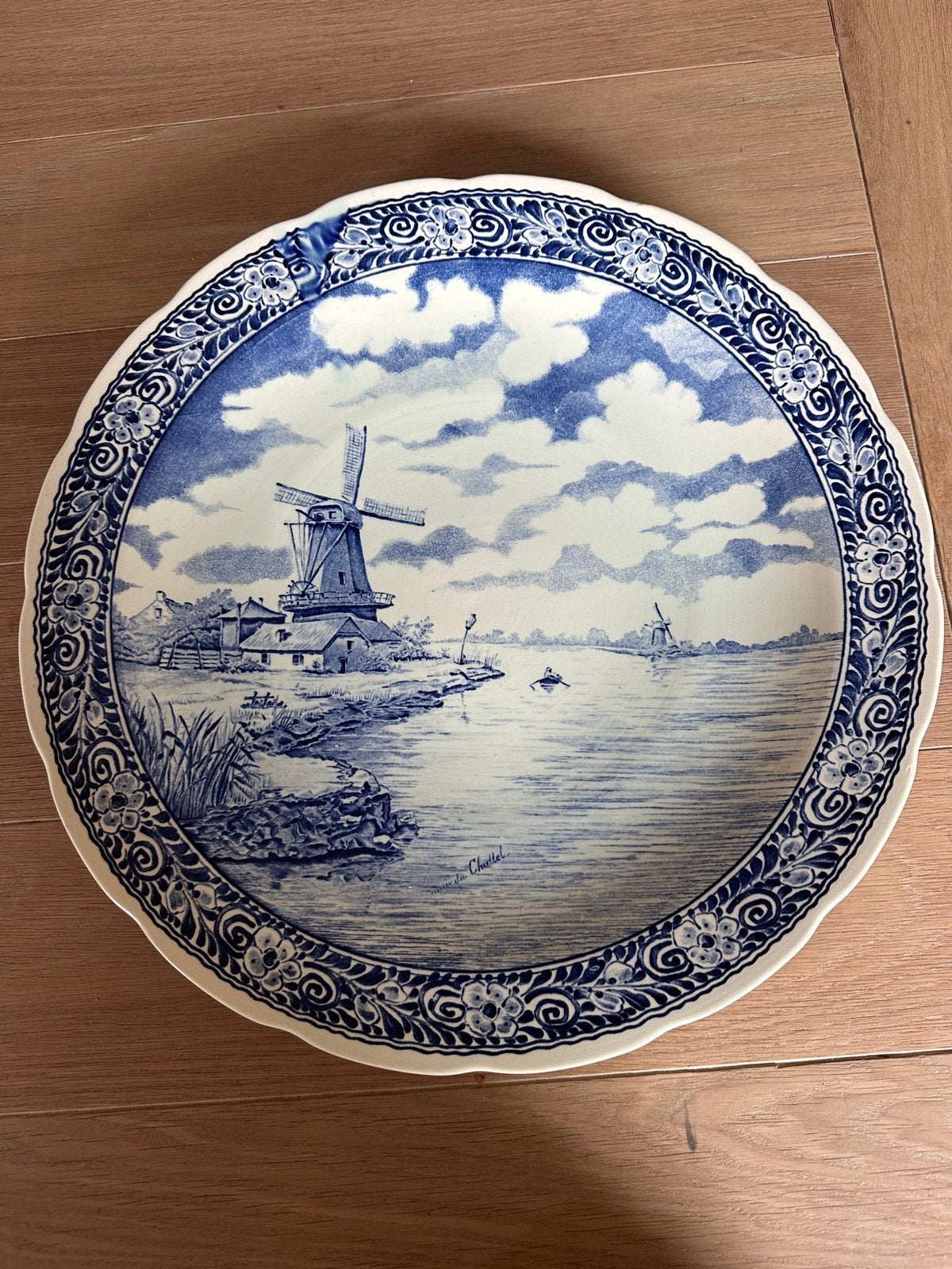 Bord in delft, Antiek en Kunst, Ophalen of Verzenden