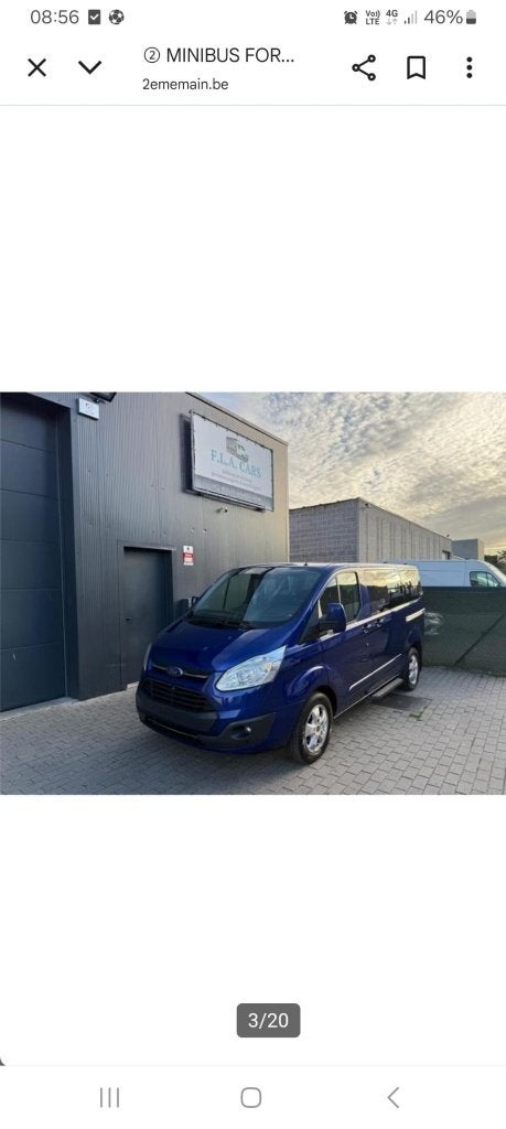 Ford tourneo custom, Autos, Euro 6, Boîte manuelle, Autre carrosserie, Diesel