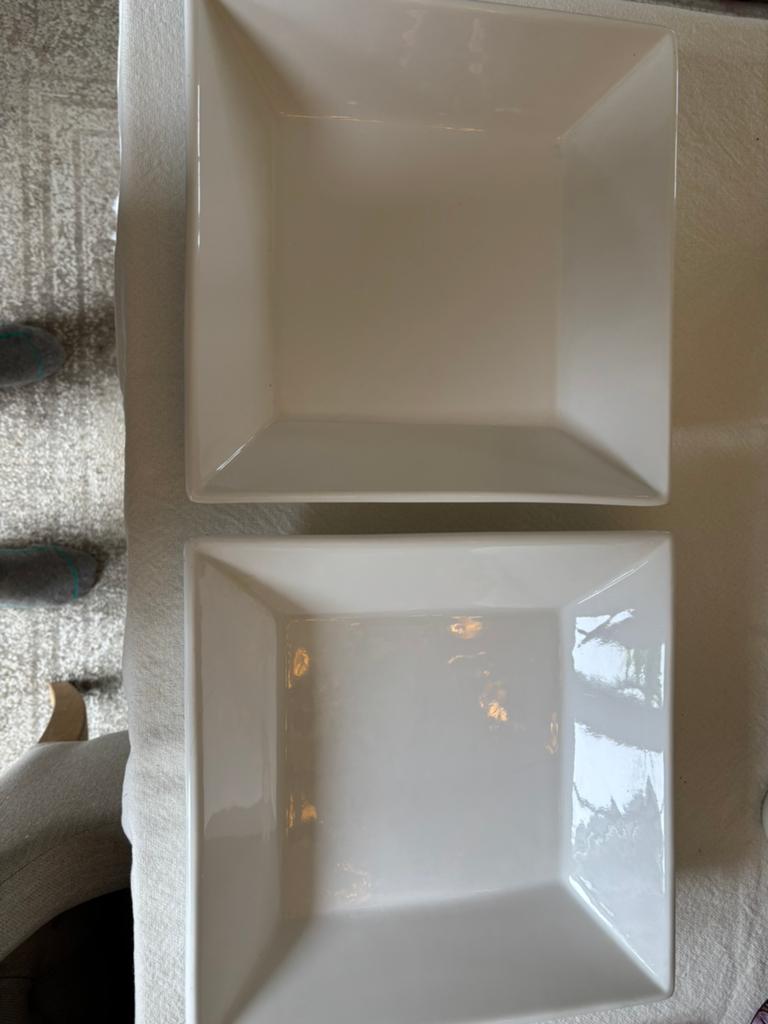 Maxwell Williams white basics serveerschalen, Huis en Inrichting, Ophalen, Zo goed als nieuw