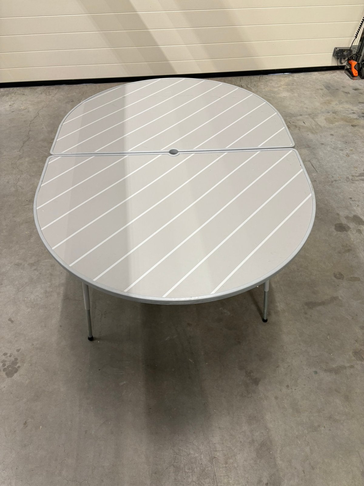 Gratis Terras/tuintafel crepso, Enlèvement, Utilisé