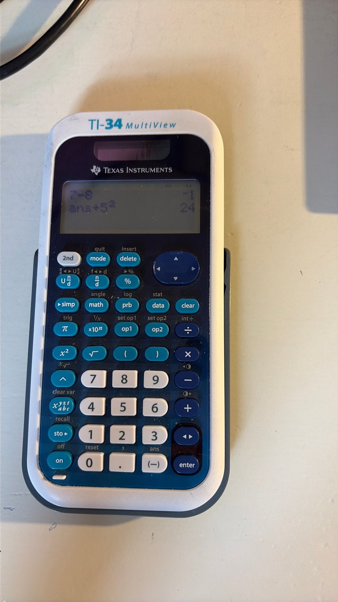 Calculatrice MultiView TI-24, Enlèvement ou Envoi, Comme neuf