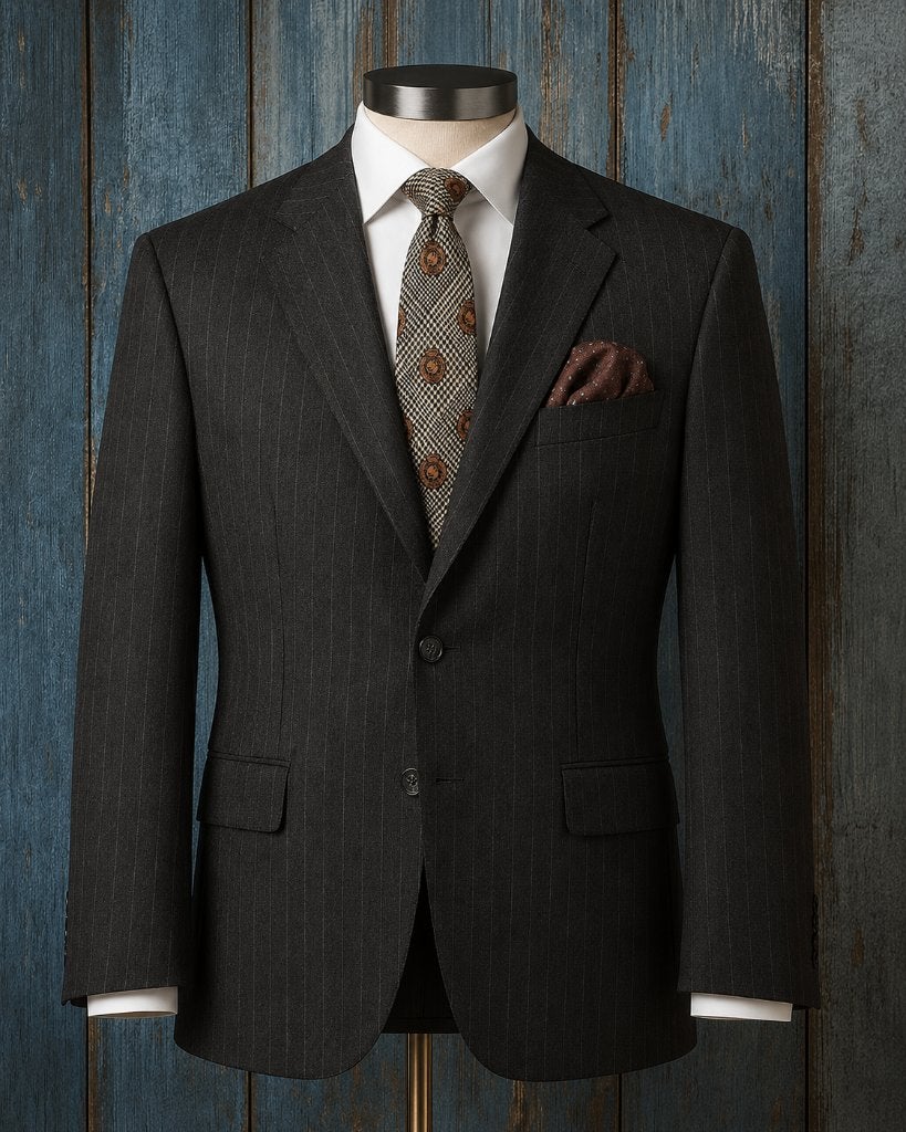 Brooksfield zijden stropdas – 100% silk, Ophalen of Verzenden, Zo goed als nieuw, Brooksfield, Met patroon