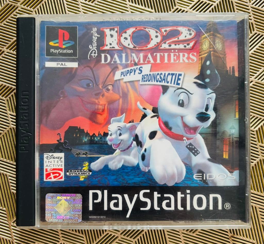102 Dalmatiërs/Puppy’s reddingsactie PS1, Ophalen of Verzenden, Gebruikt
