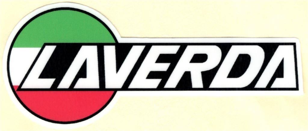 Laverda rechts sticker #9, Motoren, Accessoires | Stickers, Verzenden