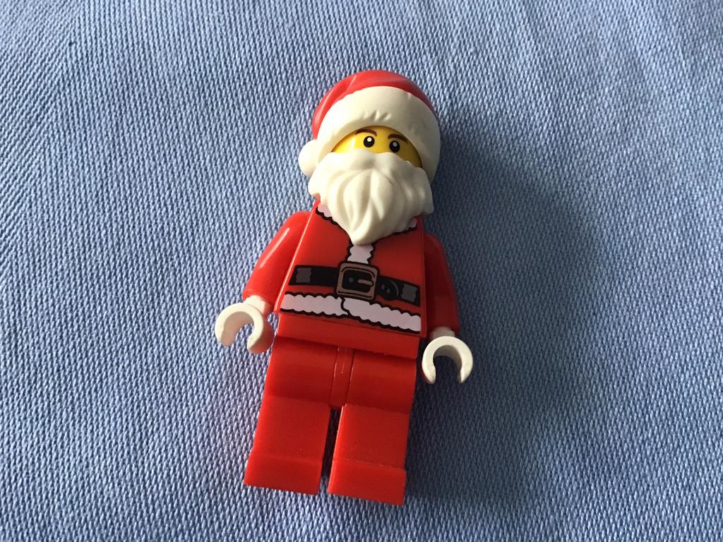 Lego klein kerstman figuurtje, Kinderen en Baby's, Speelgoed | Duplo en Lego, Ophalen of Verzenden, Zo goed als nieuw, Lego