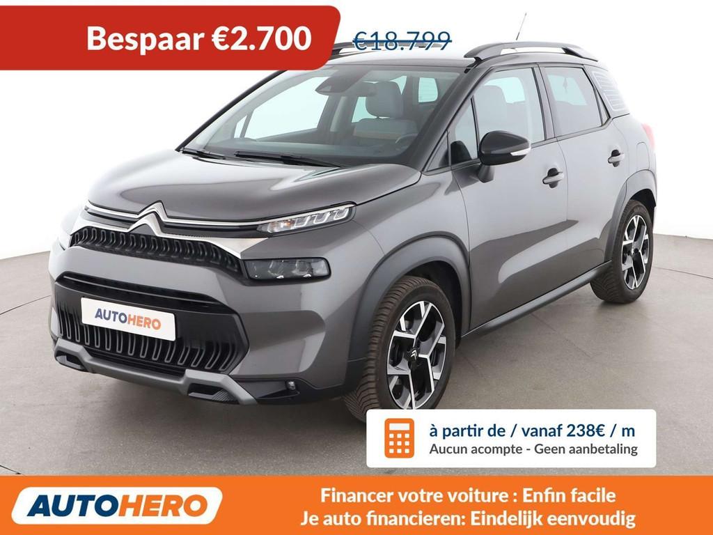 Citroën C3 Aircross 1.2 PureTech Max (automatique), Argent ou Gris, 1280 kg, Euro 6, 96 kW