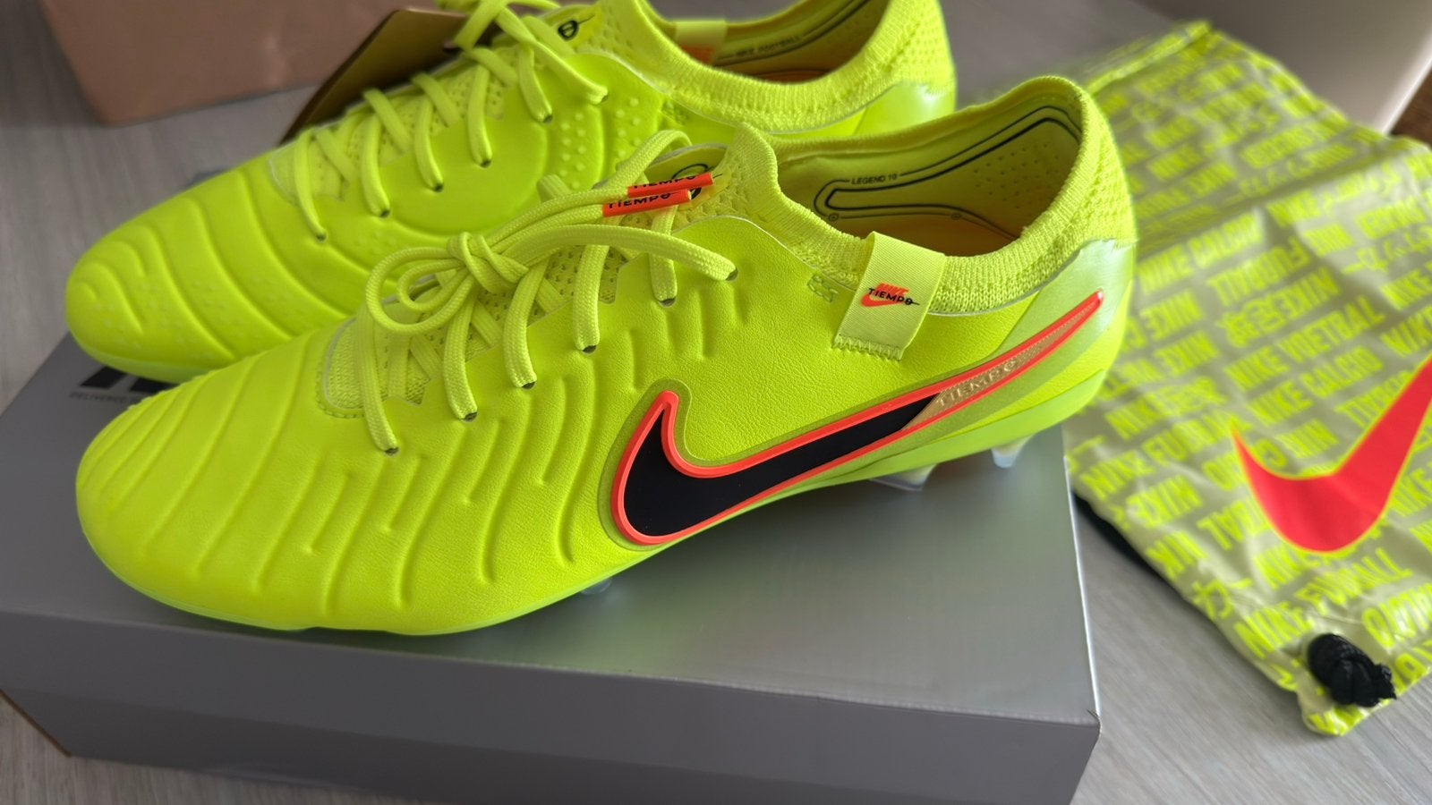 Nike legend 10 elite FG voetbalschoenen maat 42,5, Ophalen, Nieuw